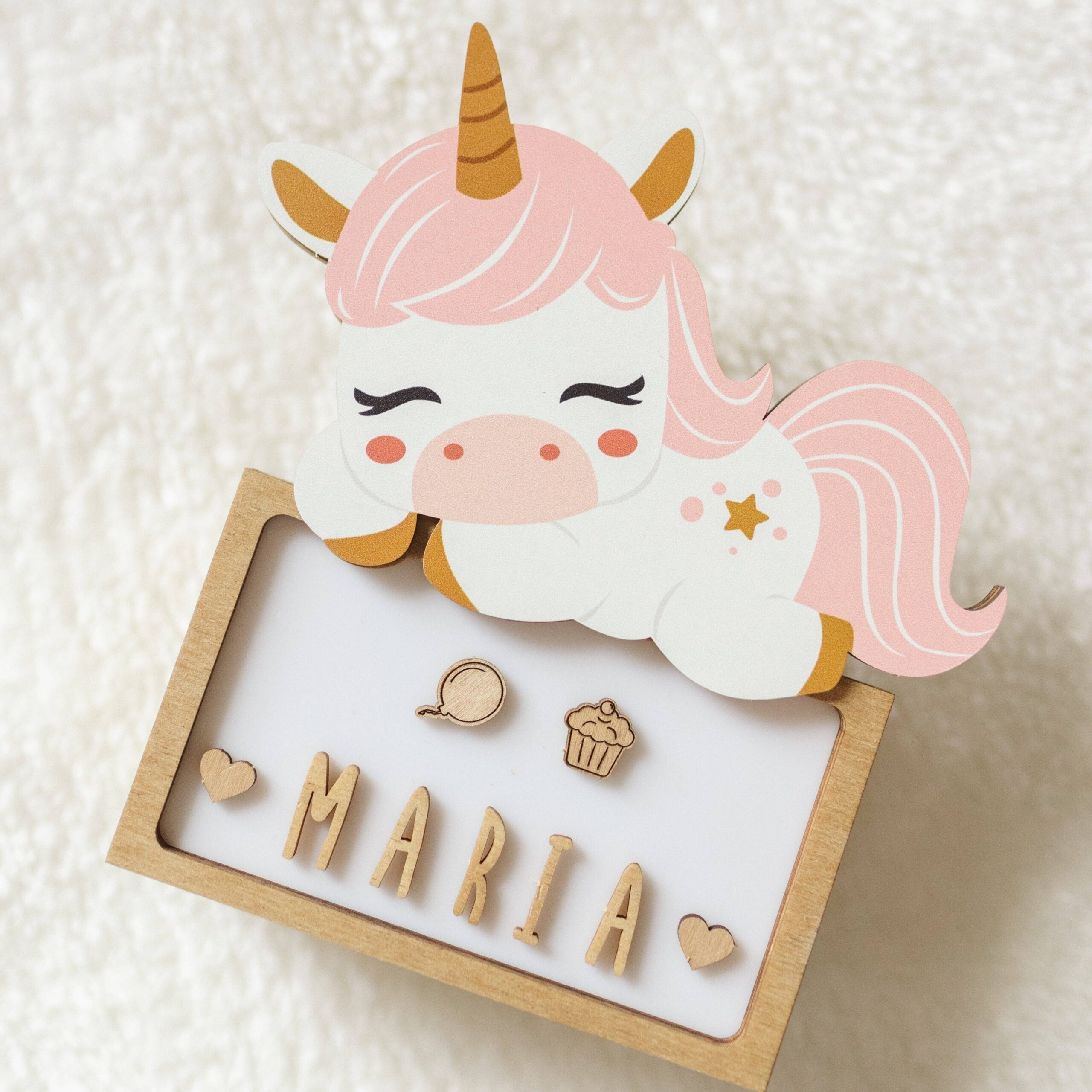 Night lamp with name "Unicorn" - Image 3