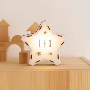 Personalized night lamp "Star" mini