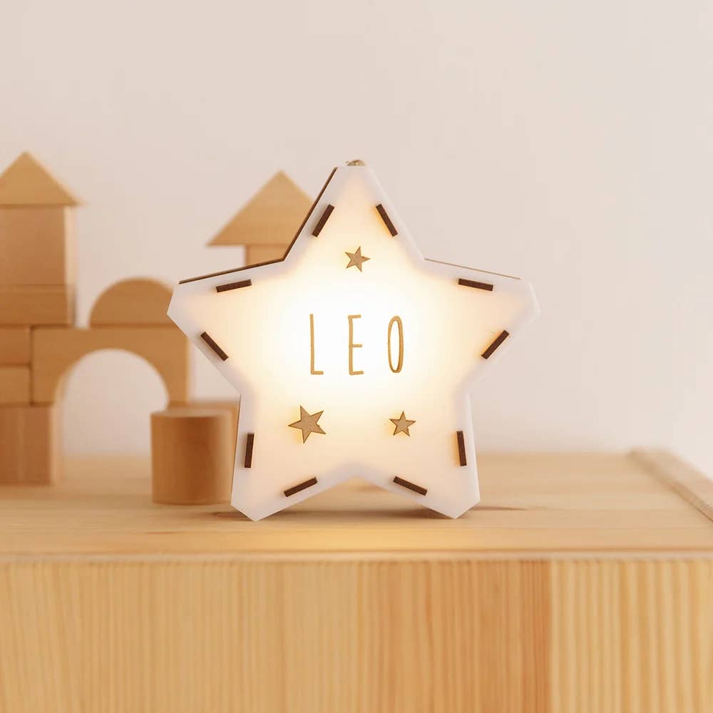 Personalized night lamp "Star" mini