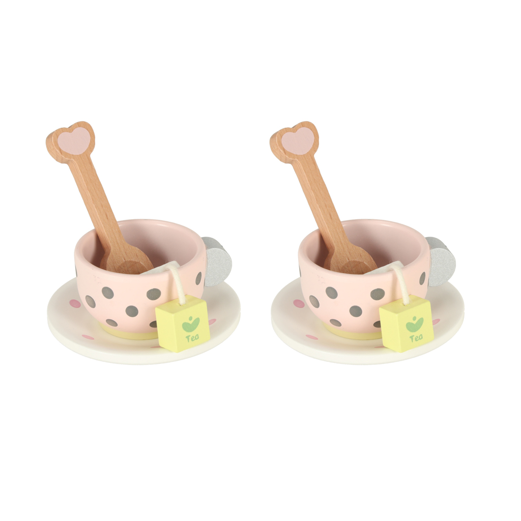 Puidust teeserviis tee- ja kohvikomplekt - Pilt 4