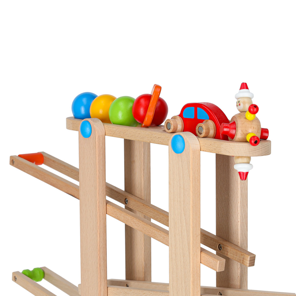 Montessori XXL wooden ball track kulodrome - Image 8