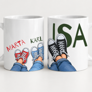 Isadepäeva kruus laste nimedega